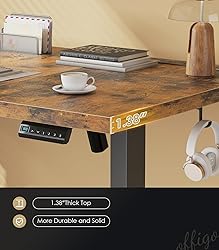 OffiGo Electric Standing Desk with 3-Piece