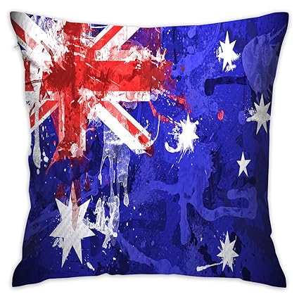 Amazon Com Pillowcase Cushion Covers Custom Australia Flag