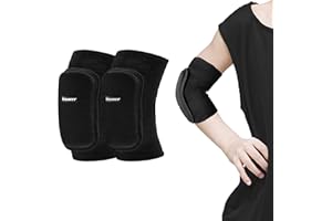 EULANT Kids Elbow Pads, Soft Elbow Brace Boys, Girls, Junior Youth, Elbow Protector for Volleyball Basketball Skating Dancing Crawl Skiing Cycling