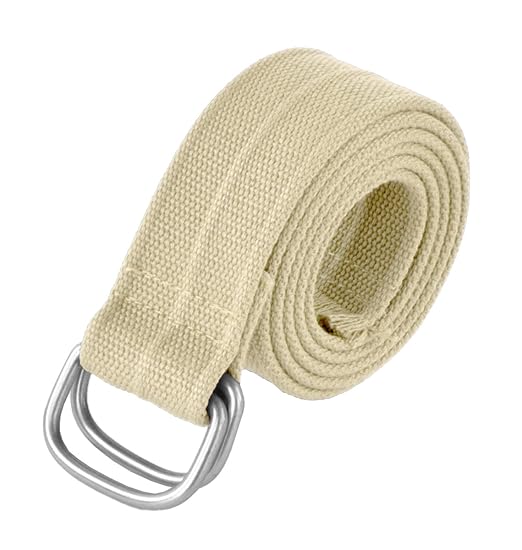 men's cotton belt with loop buckle