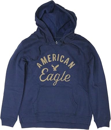 American Eagle Women's Hooded Sweat Jacket Hoodie Navy (X-Large) at Amazon Womenâs Clothing store