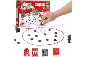 LHROZE Magnetic Chess Game - 32 Stones with 3 Strings, Portable Educational Brain-Teasing, for Kids and Adults, Family Fun Party,Christmas