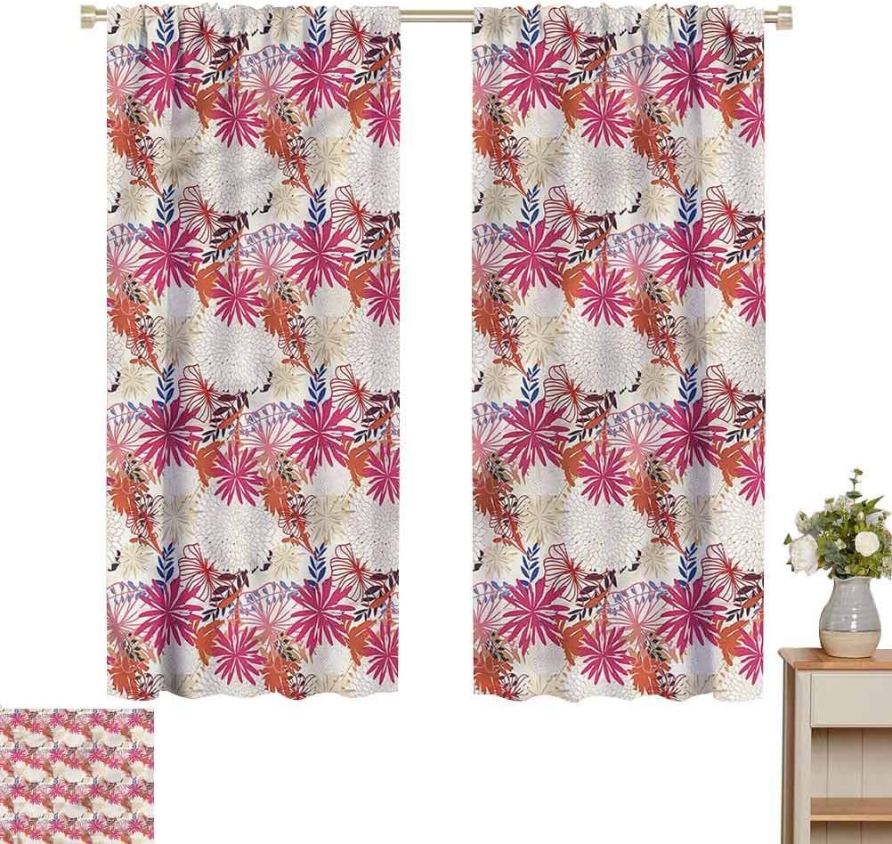 Amazon.com: Modern Blackout Thermal Curtains Summer Season Hot Sun