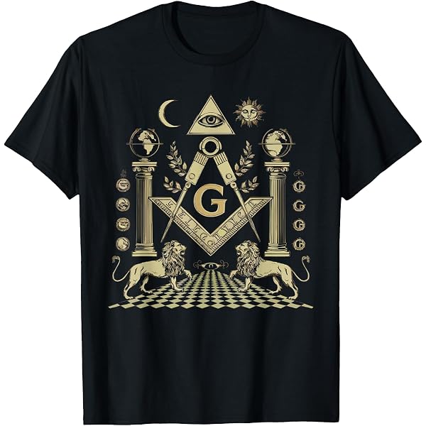 Amazon.com: Freemason Symbol Great Architect G Masonic Square
