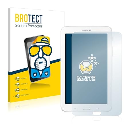 BROTECT Schutzfolie Matt für Samsung Galaxy Tab 3 (7.0) Lite SM-T110 [2er Pack] - Anti-Reflex