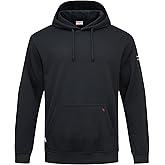 VANDISI FR Hoodies for Men 100% C Flame Resistant Pullover 10.5oz FR Sweatshirt Heavy Weight Hooded Shirt