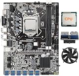 Lodokdre B75 12 Card Mining Motherboard CPU Fan USB3.0 19-Pin Adapter LGA1155 view 1