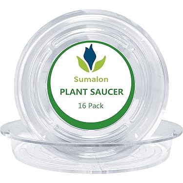 Acan Lot De 2 Assiettes En Plastique Pour Pots De 50 / 60 Cm