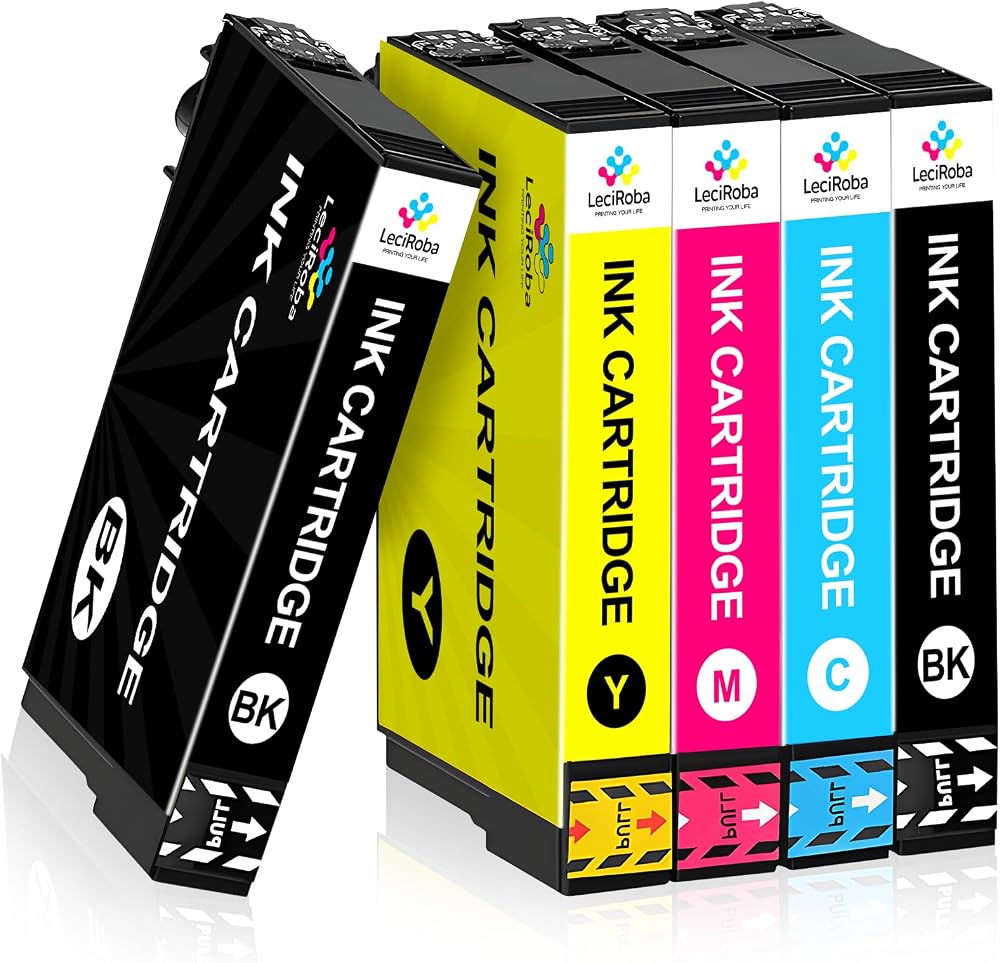 LeciRoba Compatible Ink for Epson Workforce Pro WF-3820DWF WF-4825DWF