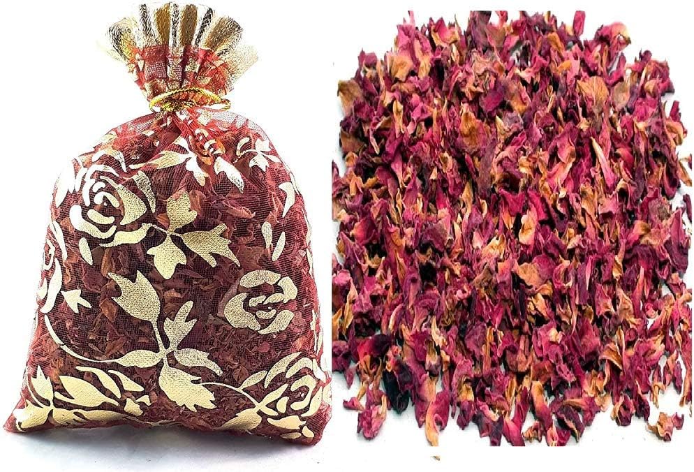 20 Grm DRIED ROSE PETALS Bag Tea Potpourri Wedding Deco Organic Herbal Craft Car Perfume [Energy Class A++]