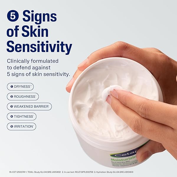 CETAPHIL FACE & BODY MOISTURIZER, HYDRATING MOISTURIZING CREAM FOR DRY TO VERY DRY, SENSITIVE SKIN, NEW 8.8 OZ, FRAGRANCE FREE, NON-COMEDOGENIC, NON-GREASY (PACKAGING MAY VARY)