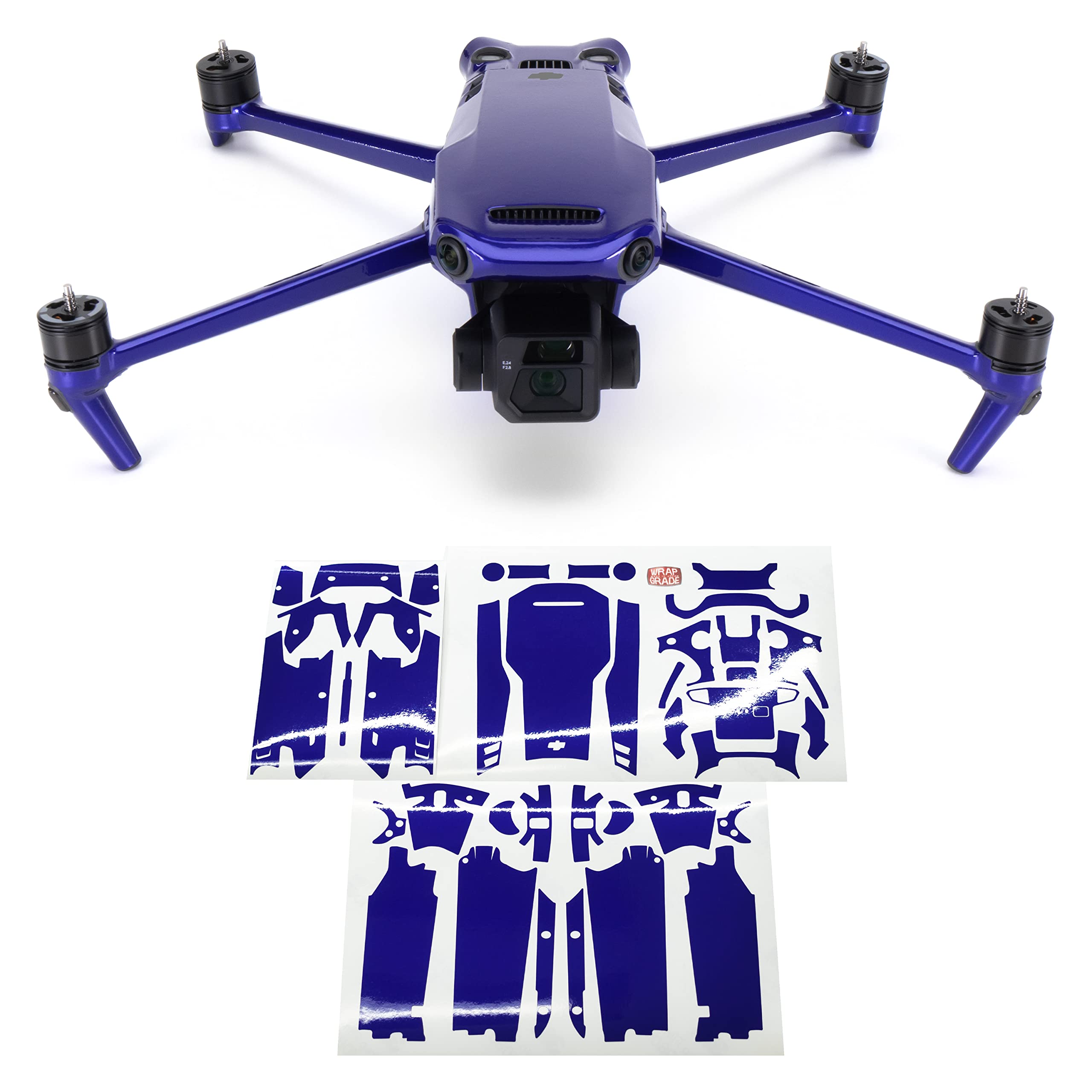 WRAPGRADE Full Skin Stickers Compatible with Mavic 3 / Mavic 3 Classic (STRATOSPHERE BLUE)