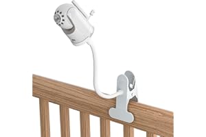 LYEIAA Baby Monitor Mount, Universal Baby Camera Holder Baby Camera Stand for Crib Nursery, Compatible with Infant Optics DXR-8 and DXR-8 PRO