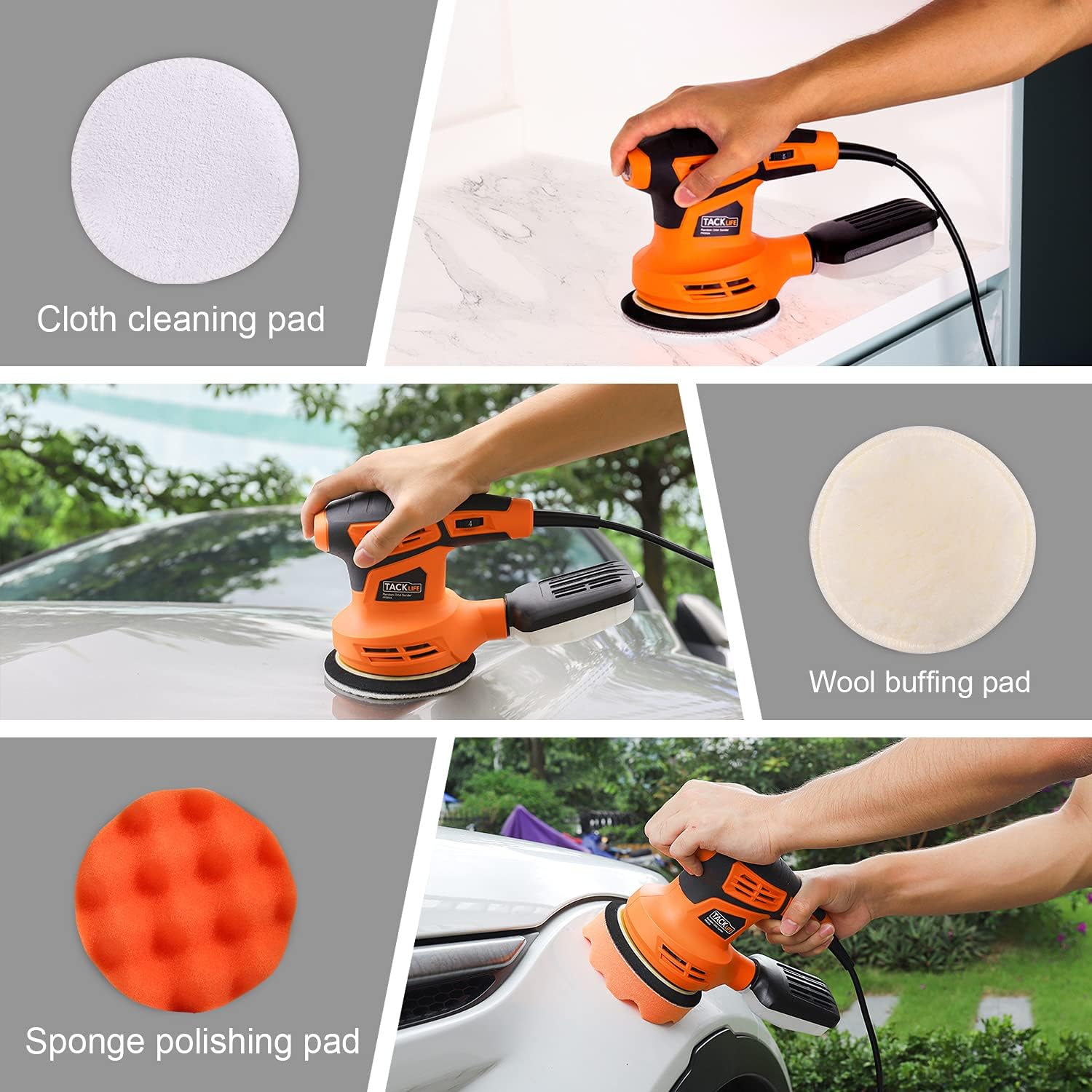 TACKLIFE Ponceuse Excentrique 280W, 6 Vitesses (6,000-13,000rpm), 10 125mm Disques Abrasifs (80 Grains) Et 3 Accessoires De Polissage (tissu Microfibre, éponge Et Laine) Inclus, Collecte De La Poussi 10 TACKLIFE Ponceuse Excentrique 280W, 6 Vitesses (6,000-13,000rpm), 10 125mm Disques Abrasifs (80 Grains) Et 3 Accessoires De Polissage (tissu Microfibre, éponge Et Laine) Inclus, Collecte De La Poussi -Promos Brico Forte Boutique AAHKMJXYDAFdJAOAIMEbOAchmHpFU373 mFTVEalc7Zs9nSWNUJsFBaqK7Zy4hbY p94eQ zJzVBDkfgjUQNWcjrbTR43UhFQYkZrAA2NgbG6oruQXBDh3KHdeRlGwnEYfw=