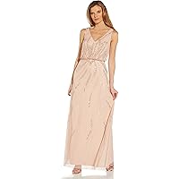 spaghetti strap beaded wedding dress Spaghetti Straps V-Neck Beaded Appliques Satin A-Line Wedding Dress Slit with Sweep Train White / US10 main image 0