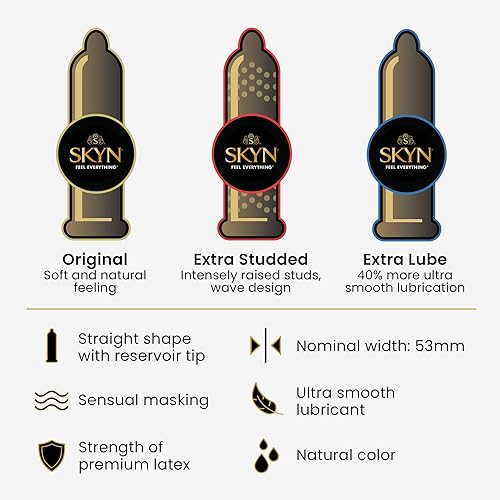 skyn cocktail club flavored non-latex lubricated condoms Skyn Elite Non-Latex Lubricated Condoms, 22 count