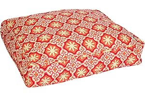 Molly Mutt Medium to Large Dog Bed Cover - Papillon Print - Measures 27”x36”x5’’ - 100% Cotton - Durable - Breathable - Sustainable - Machine Washable Dog Bed Cover