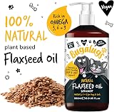 BUGALUGS Flaxseed Oil for Dogs & Cats Omega 3 6 9 UK Cold Pressed view 3