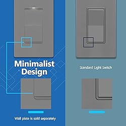 LIDER Minimalist Design Matte Finish Lighted 4-Way