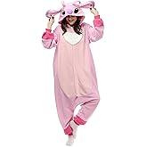LABULA Unisex Adult Onesie Animal Pajamas Halloween Cosplay Sleepwear