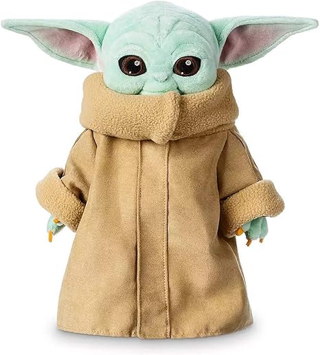 Amazon Com Yue Sheng Mandalorian Yoda Doll A S Baby Yoda Juguete De Peluche Juguete De Peluche De Star Wars Para Ninos Yoda Y Baby Yoda Home Kitchen