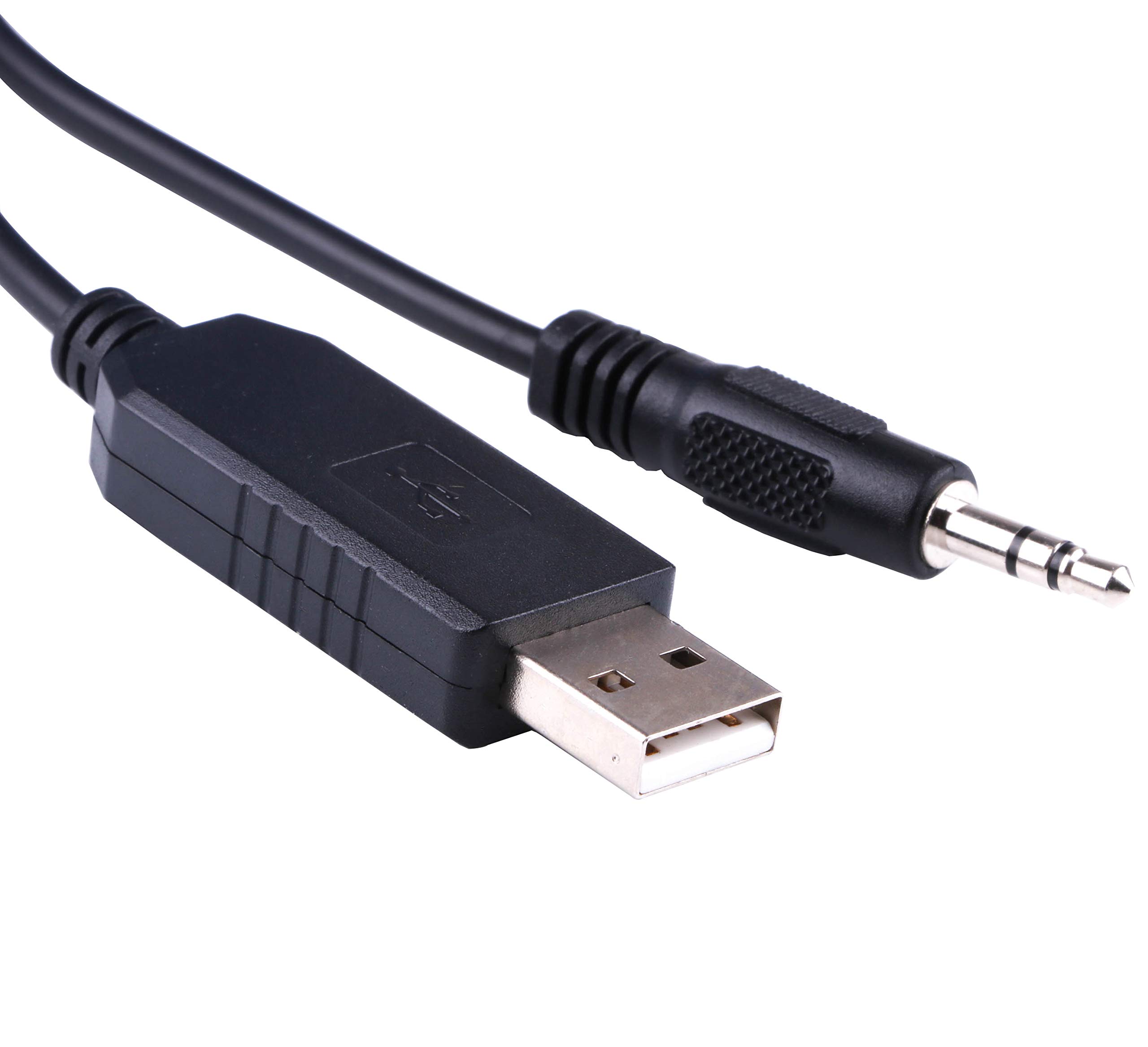 FT231XS USB Serial to 3.5mm Stereo Jack Cable USB to RS232 Cable for Center Thermometer 300 Series