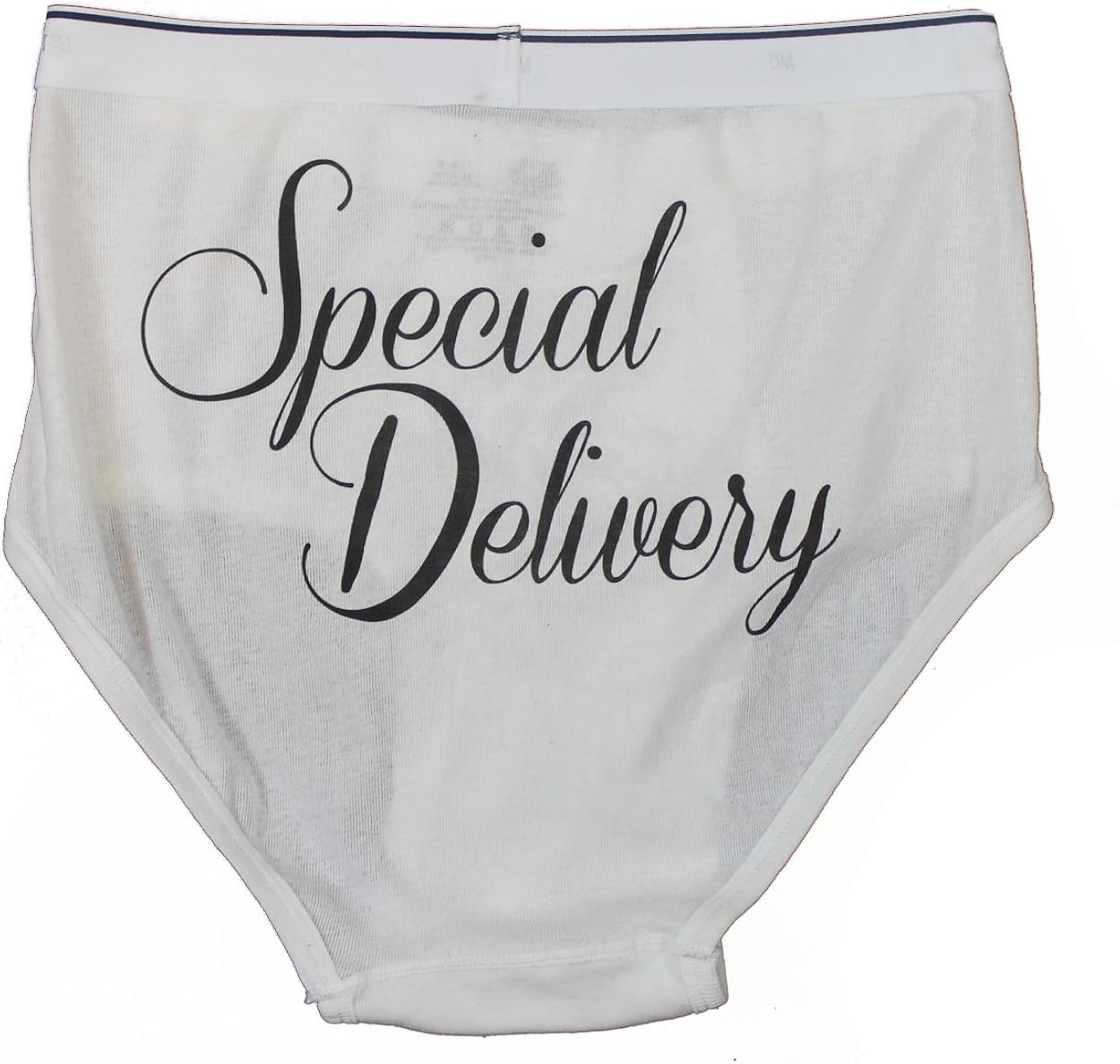 SPECIAL DELIVERY Whitey Tighty Novelty Underwear / Funny Gag Briefs