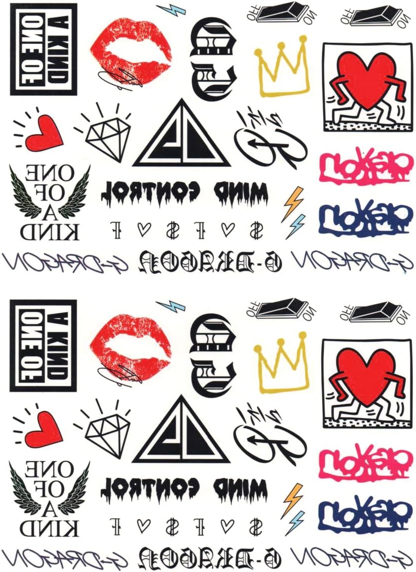 Amazon Co Jp Bigbang タトゥーシール 刺青シール Gd One Of A Kind ジヨン シンボルマーク サイズ ビューティー