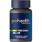Pure NMNH (Dihydronicotinamide Mononucleotide) 500 mg 30 Capsules | NAD+ Optimizer | 3rd Party Triple Lab Tested