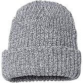 Sportsman 12" Chunky Knit Beanie One Size Grey/White Speckled