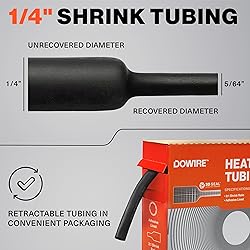 Dowire Heat Shrink Tubing 1/4" - Adhesive Lined