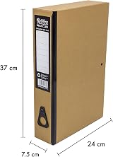 Pukka Pad Recycled Card File Boxes 8 Pack Kraft Spine Labels Thumb Pull view 3