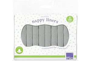 Bambino Mio Reusable Diaper Liners, 8 Pack