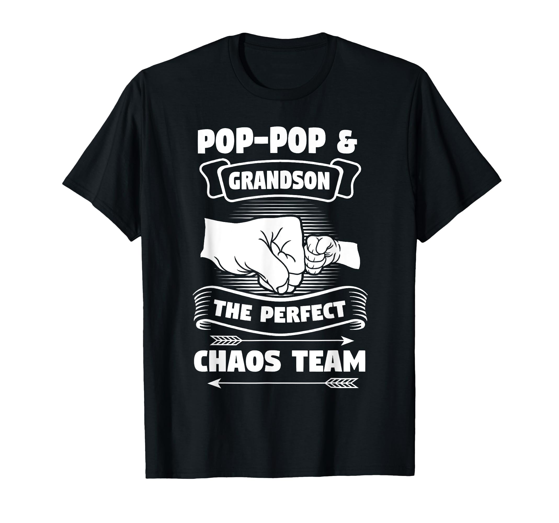 Pop-Pop & Grandson perfect chaos team Grandpa T-Shirt