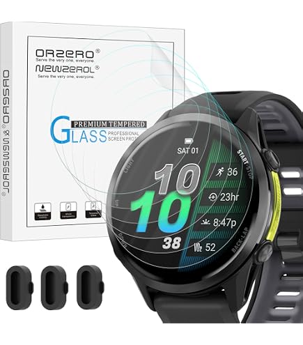 5 Films Hydrogel Protection écran Garmin Quatix 8 51mm – Sans Bulles, Auto-cicatrisant, Haute Transparence.