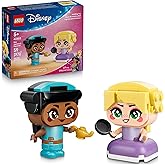 LEGO Disney Princess Mini Jasmine & Rapunzel Building Toy - Princess Toys for Girls & Boys, Ages 5+ - Disney Gifts for Kids -
