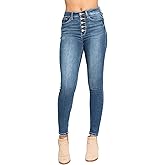 Judy Blue Women's High Waist Button Fly Skinny Jeans 82319