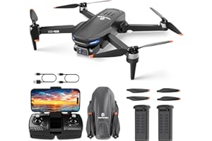 ASPEXEL GPS Drone with Camera for Adults 4K, 249g 2 Axis Gimbal RC Video Drone for Beginner w/ 3280 Feet Control Range, Smart Return Home, Follow Me, 2 Batteries for 40 Mins Flight, Birthday Gifts for Men Him