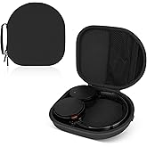 Linkidea Headphones Carrying Case Compatible with Sony WH-CH720N, WH-CH520, WH-XB920N, WH-1000XM5, WH-1000XM4, MDR-XB950BT Protective Hard Shell Travel Bag with Cable, Charger Storage (Black), LI9322
