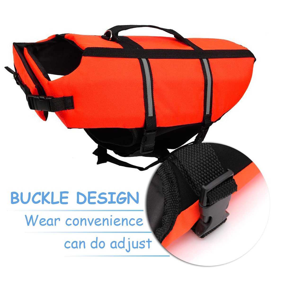 Buy Ploopy Dog Lifejacket, Dog or Cat Life Preserver, Doggy Life Jacket