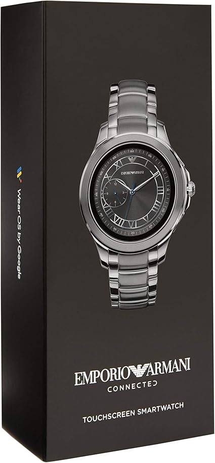 armani connected touchscreen smartwatch