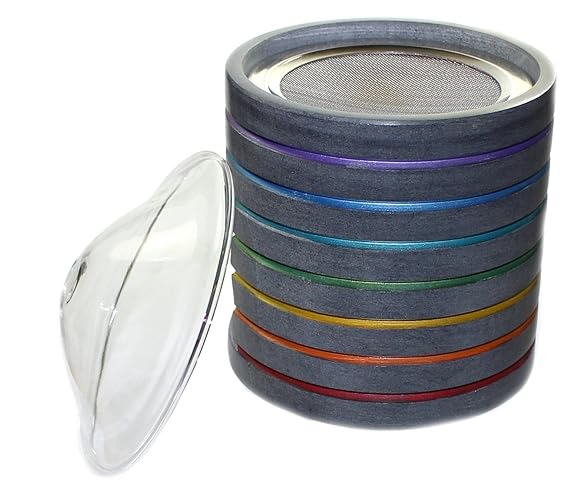 budawi® - Duftstövchen Aromalampe mit Edelstahl-Sieb, Räucherstövchen Räucher-gefäß aus Speckstein, Duftlampe (Chakra Lage) D