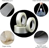 Fantasyon 1 Inch Wide Cross Weave Reinforced Tape 20M Heavy Duty view 4