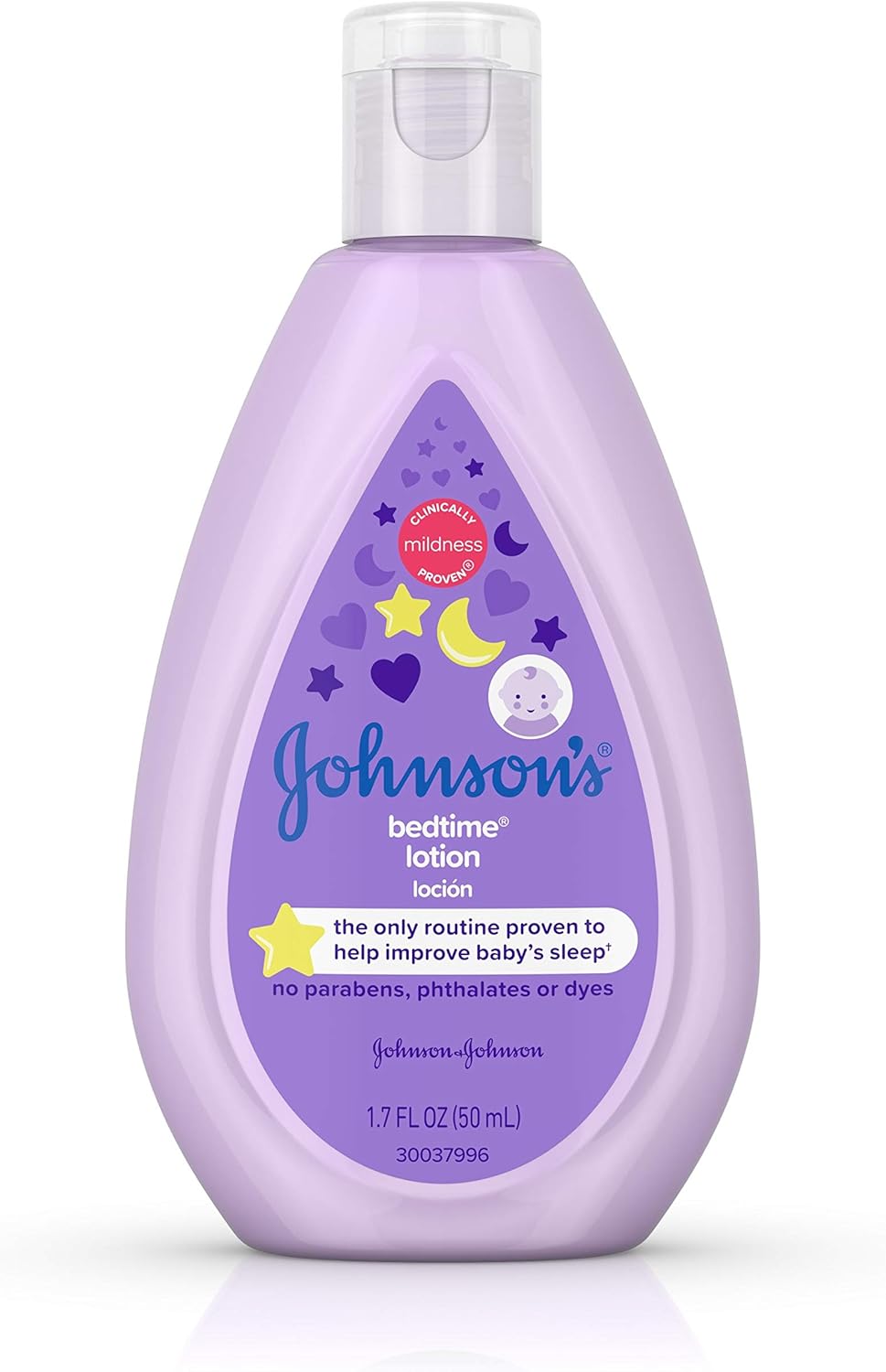 johnson baby lotion night