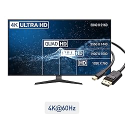 Cable Matters 4K Mini DisplayPort to DisplayPort