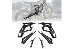 YIBEICO Body Frame Protective Cover for Talaria Sting MX3 MX4 MX4 MX5 EVO/EXPE Protective Case,Body Frame Protector Guard Sticker, E-Bike Accessoires for Talaria (Carbon Pattern)