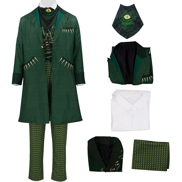 Amazon.com: VSAEJO Wybie Lovat Cosplay Costume Black Men Coat