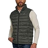 Gerry Puffer Vest for Men – Lightweight Sleeveless Outdoor Vest with Pockets, Puffer Vest Jacket for Men Outerwear