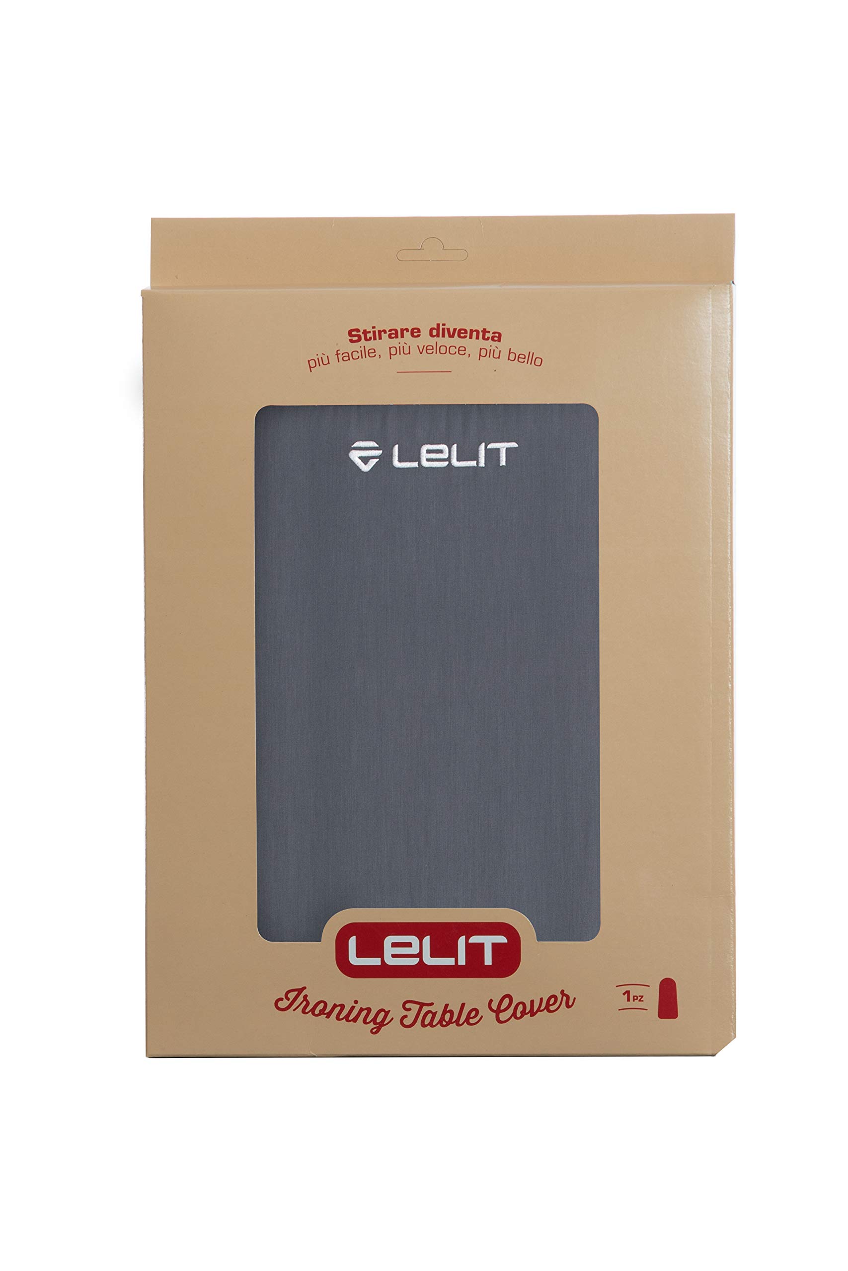 LELIT PA703, Grey Board Cover with Embroidered Logo, Cotton, Image