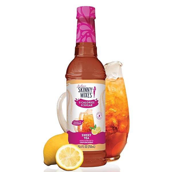 JORDAN’S SKINNY MIXES SUGAR FREE SYRUP, SWEET TEA...